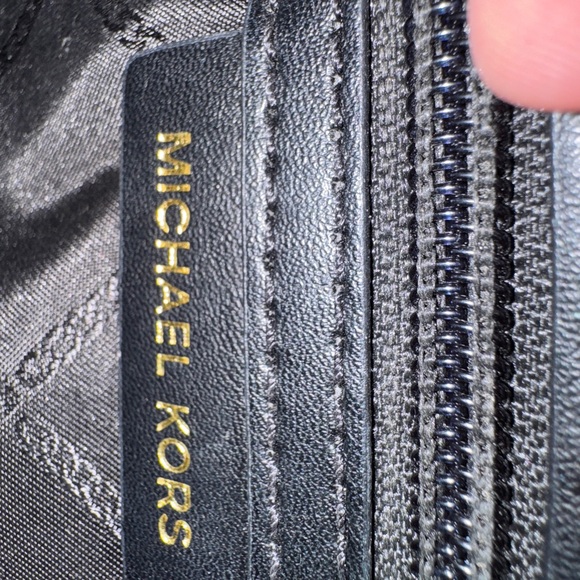 NWOT- Michael Kors Black Satchel - Picture 7 of 10